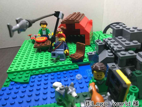 家族でアウトドア(Lego world ? 様)