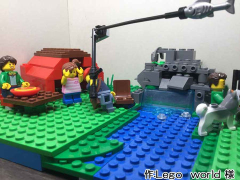 家族でアウトドア(Lego world ? 様)