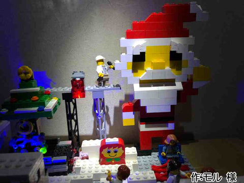 サンタ準備中(モル 様)