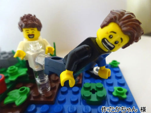 雨の後の池(たかちゃん 様)