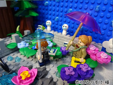 雨の稲荷神社で(はるのすけ 様)