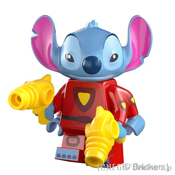 蘭様　オーダー品　5セット　リフィルとバインダー LEGOR ミニフィギュアコレクション Disney100 スティッチ 【71038-16