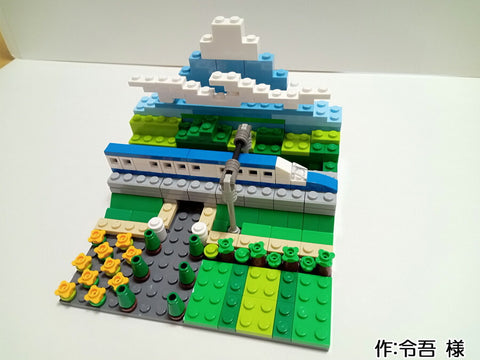 富士山と新幹線(令吾 様)