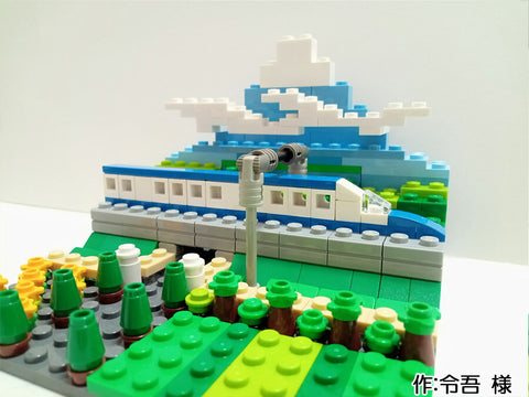 富士山と新幹線(令吾 様)