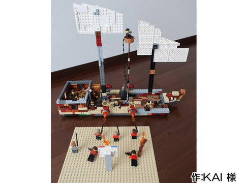 海賊船とフランス軍の戦い(KAI 様)