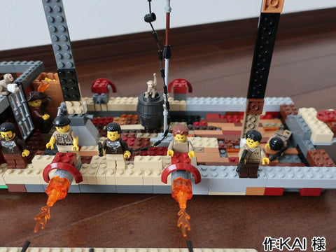 海賊船とフランス軍の戦い(KAI 様)