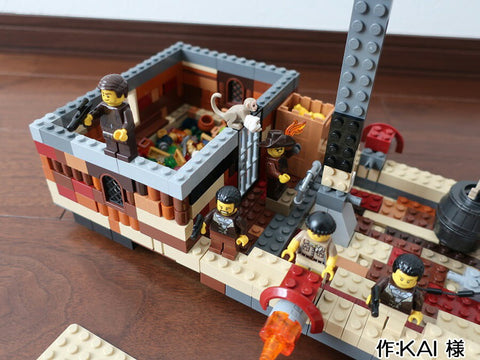 海賊船とフランス軍の戦い(KAI 様)