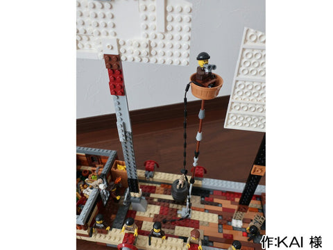 海賊船とフランス軍の戦い(KAI 様)