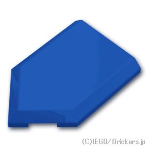 タイル 2 x 3 - 五角形：[Blue / ブルー]