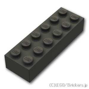 ブロック 2 x 6：[Black / ブラック]