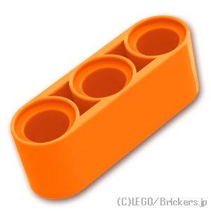 テクニック リフトアーム 1 x 3：[Orange / オレンジ]