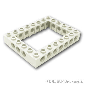 テクニック 枠ブロック 6 x 8：[White / ホワイト]