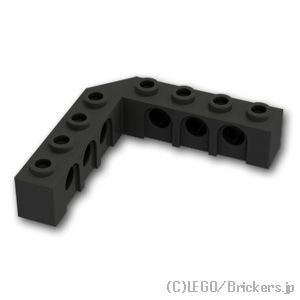 テクニック ブロック 5 x 5 - ライトアングル：[Black / ブラック]