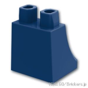 LEGO® パーツ 6244582 ミニフィグ レッグ - スカート：[Dark Blue