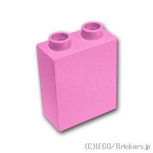デュプロ ブロック 1 x 2 x 2：[Bright Pink / ブライトピンク]