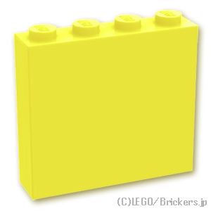 ブロック 1 x 4 x 3：[Bt,Lt Yellow / ブライトライトイエロー]