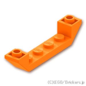 逆スロープ 45°- 6 x 1：[Orange / オレンジ]