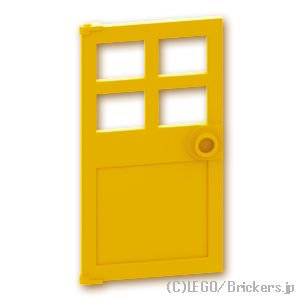 ドア 1 x 4 x 6：[Yellow / イエロー]