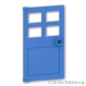 ドア 1 x 4 x 6：[Md,Blue / ミディアムブルー]
