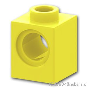 テクニック ブロック 1 x 1：[Bt,Lt Yellow / ブライトライトイエロー]