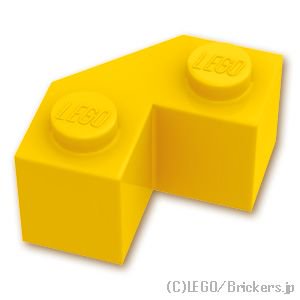 ブロック 2 x 2 - ファセット：[Yellow / イエロー]