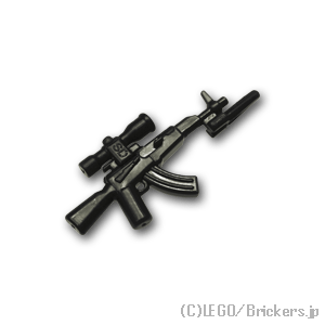 アサルトライフル AK-47s スコープ&銃剣付き：[Black / ブラック]