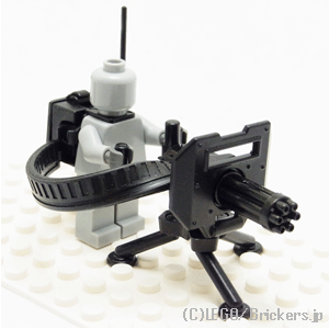 LEGO® パーツ ミニガンシステム：[Black / ブラック] cp-sdt-mgba35-026 の商品ページ｜レゴ®パーツ  バラ売りのブリッカーズ