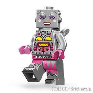 レゴ ミニフィグ／ロボットレディ【71002-16】