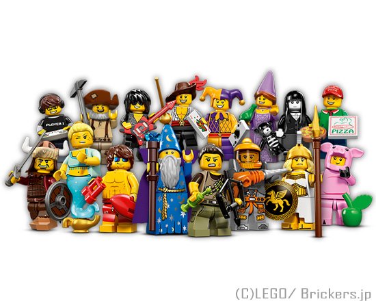 LEGO ミニフィギュアシリーズ12 - フルコンプ 【71007-COMP】