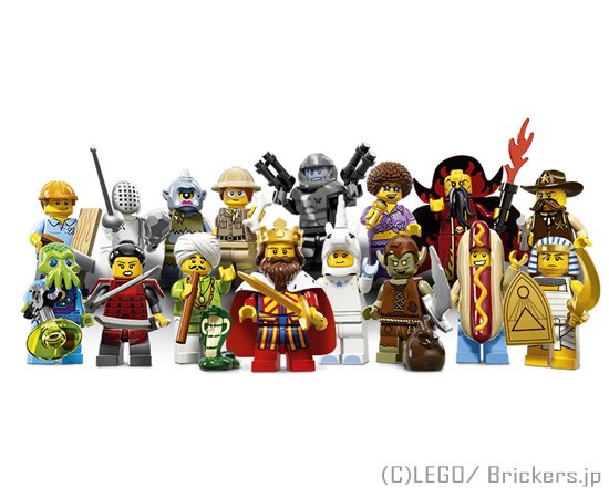 LEGO ミニフィギュアシリーズ13 - フルコンプ 【71008-COMP】