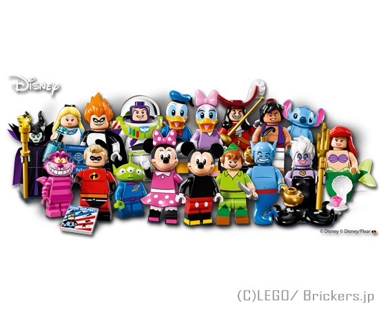 LEGO ミニフィギュア ディズニーシリーズ - フルコンプ