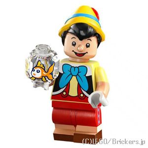 LEGO® ミニフィギュアコレクション Disney100 ピノキオ 【71038-02