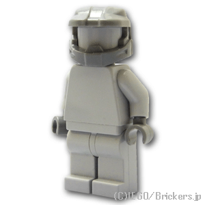 LEGO® パーツ パワードアサルトヘルメット：[Dark Bluish Gray / ダークグレー] cp-bf-00702-34-199 