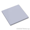 タイル 6 x 6 - マット ボトムチューブ：[Light Bluish Gray / グレー]
