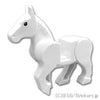 白馬 - 可動脚 ：[White / ホワイト]