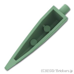 LEGO® パーツ 6186406/6398464 バーブ ラージ：[Sand Green / サンドグリーン] 11089-151 