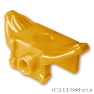 LEGO® パーツ 6019984 ミニフィグ アーマー ショルダーパッド - 3スタッド：[Pearl Gold / パールゴールド] 11097-297