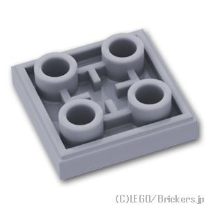LEGO® パーツ 6132886 反転タイル 2 x 2：[Light Bluish Gray / グレー] 11203-194