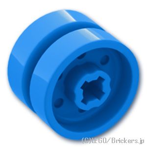 LEGO® パーツ 6289310 ホイール - 14 x 9.9 - 6ダブルスポーク：[Dark Azure / ダークアズール] 11208-321 