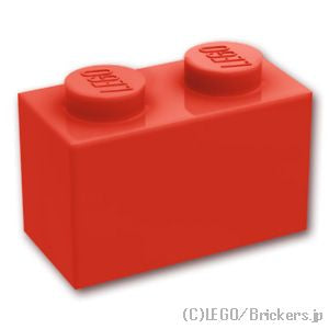 LEGO® パーツ 6019155 ブロック 1 x 2 - 1面スタッド：[Red / レッド] 11211-021 