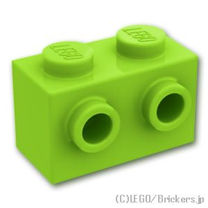 LEGO® パーツ 6208291 ブロック 1 x 2 - 1面スタッド：[Lime / ライム] 11211-119