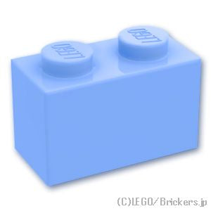 LEGO® パーツ 6361990 ブロック 1 x 2 - 1面スタッド：[Bt,Lt Blue / ブライトライトブルー] 11211-212 