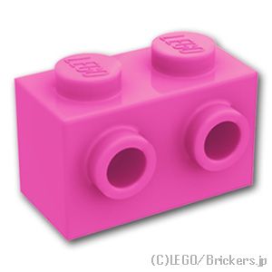 LEGO® パーツ 6388026 ブロック 1 x 2 - 1面スタッド：[Dark Pink / ダークピンク] 11211-221