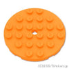 ラウンド プレート 6 x 6：[Orange / オレンジ]