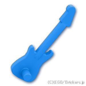 LEGO® パーツ 6174618 エレキギター：[Dark Azure / ダークアズール] 11640-321 