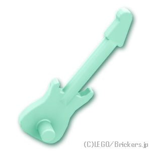 LEGO® パーツ 6022169 エレキギター：[Light Aqua / ライトアクア] 11640-323 