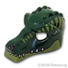 ヘッドギア クロコダイルマスク - ピアス：[Dark Green / ダークグリーン]