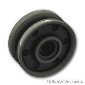 LEGO® パーツ 6194485 ホイール 18 x 8 インナーリング：[Black / ブラック] 13971-026 