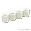 ブロック 4 x 4 - ファセット：[White / ホワイト]