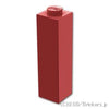 ブロック 1 x 1 x 3：[Dark Red / ダークレッド]